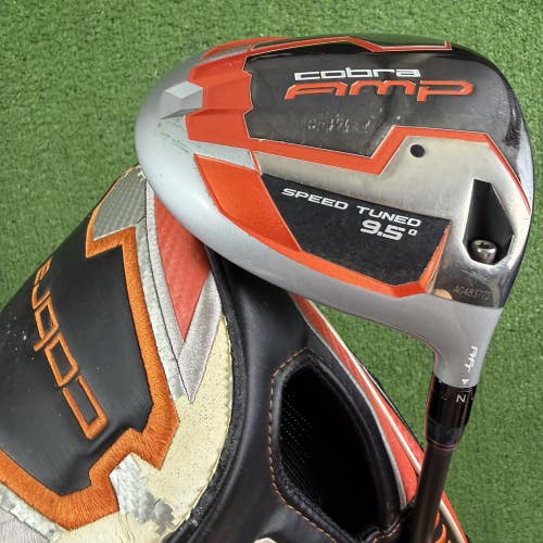 Cobra Amp Speed Tuned 9.5 Driver Aldila RIP 55g Regular Flex 45.5