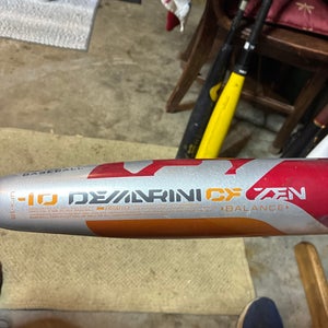2018 DeMarini CF Zen Composite USABat Certified Bat (-10) 20 oz 30" (Used)