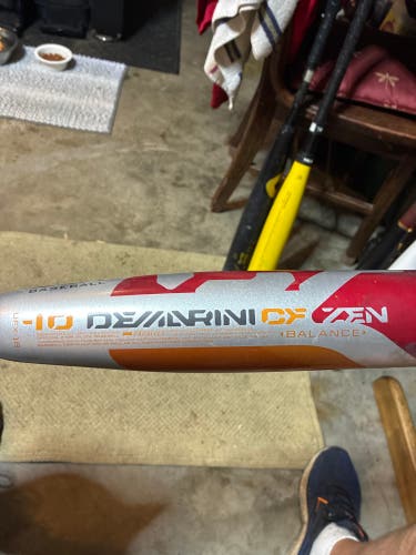2018 DeMarini CF Zen Composite USABat Certified Bat (-10) 20 oz 30" (Used)