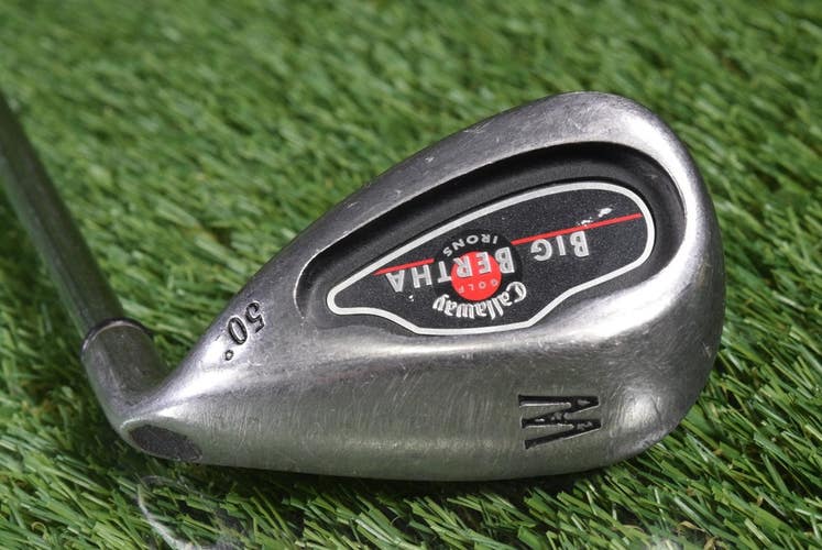 CALLAWAY BIG BERTHA 50 GAP ATTACK WEDGE W 50 CONSTANT WEIGHT UNIFLEX STEEL