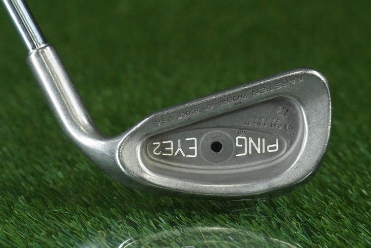 PING EYE 2 KARSTEN 4 IRON + BLACK DOT ZZ LITE STIFF FLEX RH ~ L@@K!!