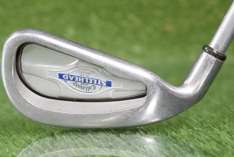 LEFT HANDED CALLAWAY STEELHEAD X-14 6 IRON REGULAR FLEX GRAPHITE SHAFT ~ L@@K!!