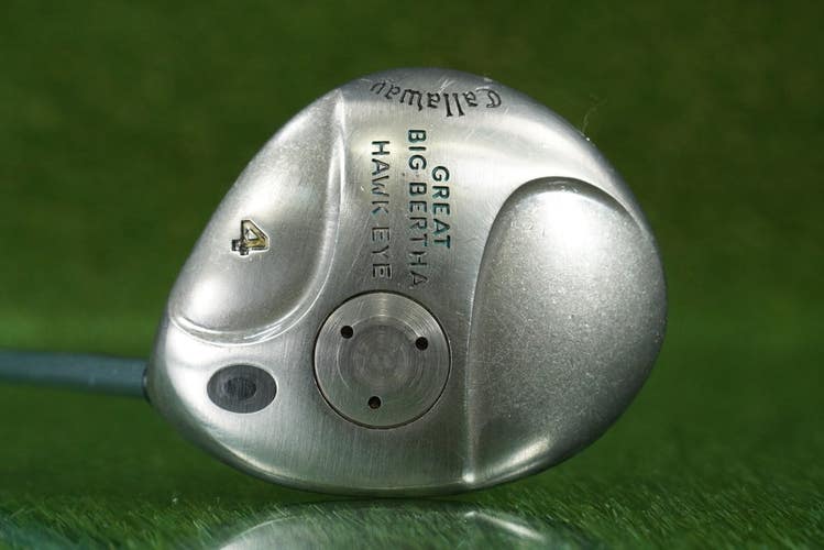 CALLAWAY GREAT BIG BERTHA HAWK EYE 4 WOOD GEMS UL WOMENS LADIES FLEX RH ~ L@@K!!