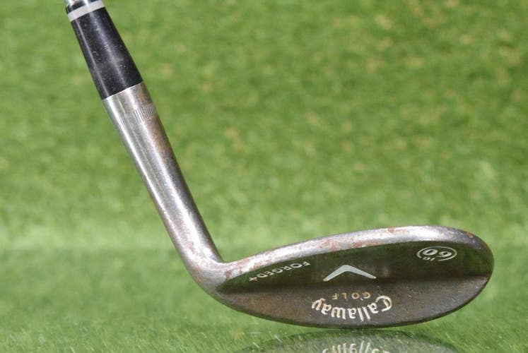 CALLAWAY FORGED+ 60 10 LOB WEDGE WEDGE FLEX STEEL SHAFT ~ L@@K!!