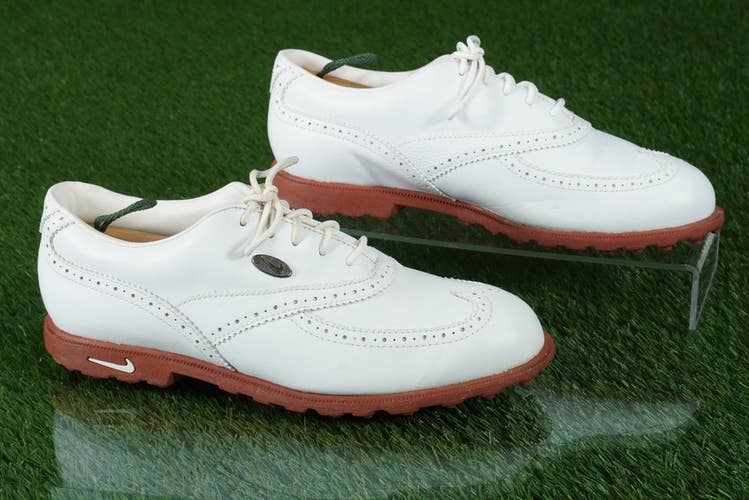NIKE AIRLINER DRC WINGTIP WOMEN'S 8.5 GOLF SHOES, WHITE ~ 970305 Y3 ~ W@W!!