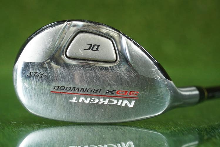 NICKENT 3DX IRONWOOD 4 HYBRID DC UST SR 2 REGULAR FLEX 23 LEFT HANDED LH