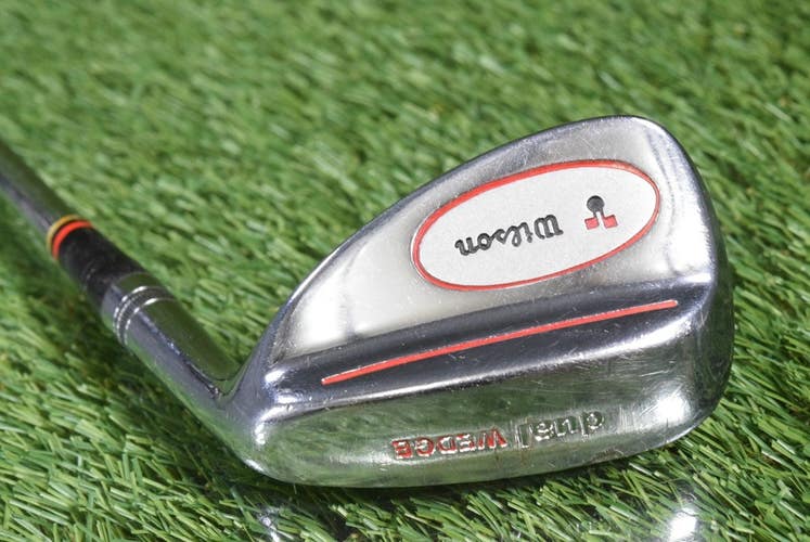 WILSON DUAL WEDGE SAND / GAP ATTACK APPROACH HEAD SPEED STEEL SHAFT ~ L@@K!!