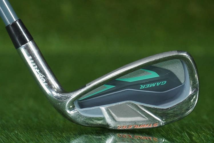 TOP FLITE GAMER 9 IRON STAINLESS WOMEN'S LADIES FLEX RH W/ ORIGINAL SHAFT & GRIP