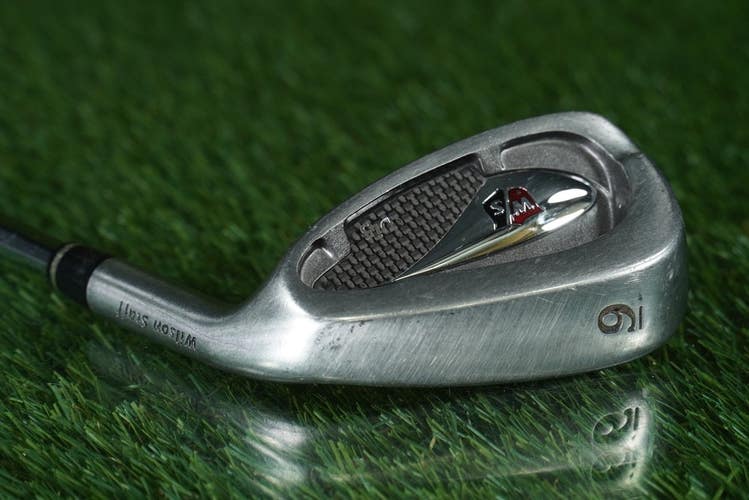 WILSON STAFF DI5 9 IRON TRUE TEMPER TAPER TECH STIFF FLEX STEEL RH ~ L@@K!!