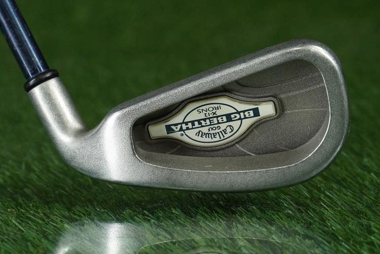 CALLAWAY GOLF BIG BERTHA X-12 IRONS 6 IRON RCH 99 SERIES FIRM FLEX RH