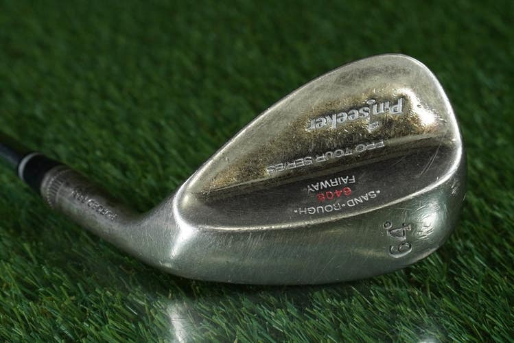 PINSEEKER PRO TOUR SERIES SAND ROUGH FAIRWAY LOB WEDGE STEEL 64 08 RH ~ L@@K!