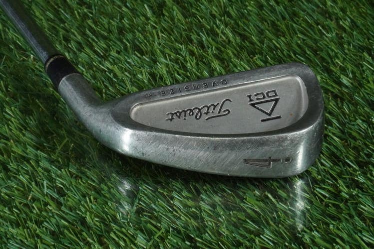 TITLEIST DCI 4 IRON OVERSIZE PLUS TRUE TEMPER STEEL SHAFT RH ~ L@@K!!