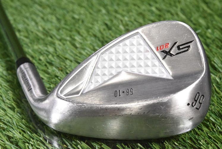 POWER BILT SX 201 56 10 SAND WEDGE WEDGE FLEX STEEL SHAFT ~ L@@K!!