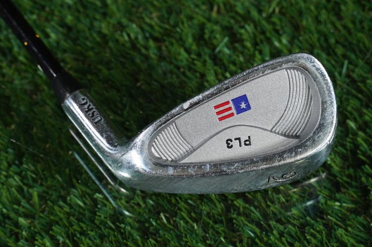 USKG U.S Kids Golf PL3 9 Iron 34.25 Training Grip Junior Jr RH Kids 63"-66"