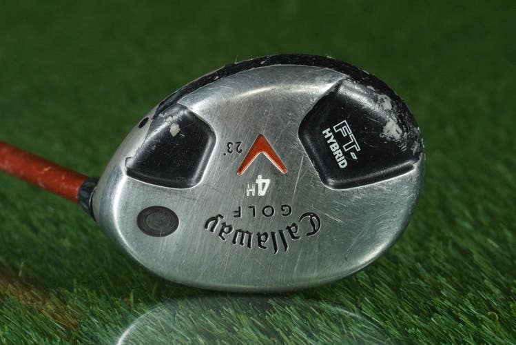CALLAWAY GOLF FUSION FT-HYBRID 4 HYBRID 4H ALDILA NVS 85-A SENIOR FLEX 23 RH