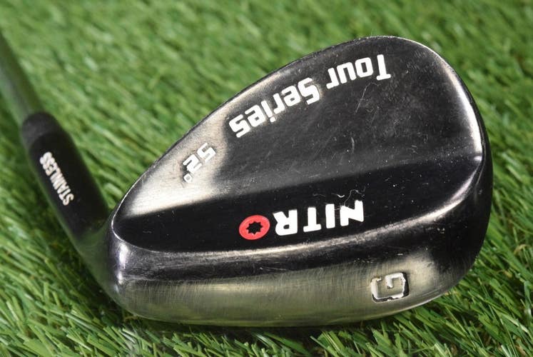 NITRO TOUR SERIES G WEDGE 52 GAP WEDGE FLEX STEEL SHAFT ~ L@@K!!