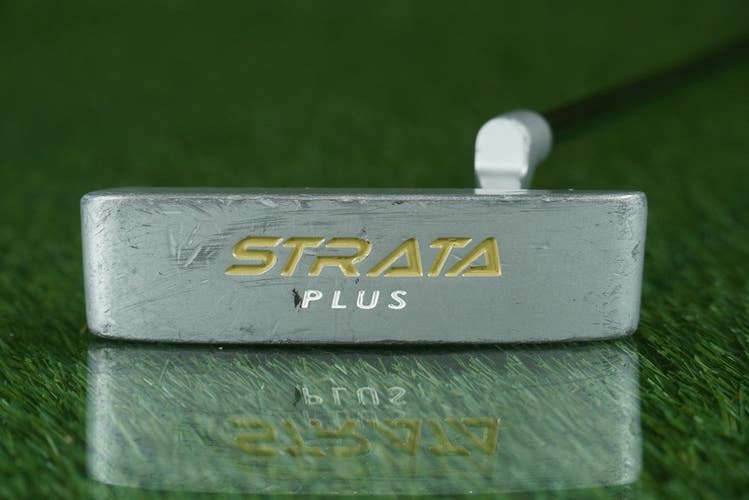CALLAWAY GOLF STRATA PLUS 34 BLADE PUTTER STEEL SHAFT RH ~ L@@K!!