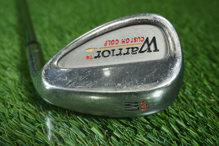 WARRIOR CUSTOM GOLF LOB WEDGE 60* LW WEDGE FLEX ORIGINAL SHAFT ~ L@@K!!