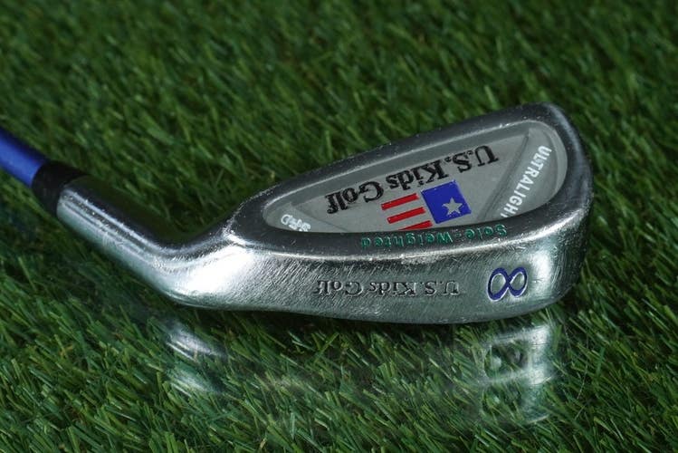 U.S. KIDS GOLF SFD 8 IRON 27.5" SOLE WEIGHTED KIDPOWER YOUTH JUNIOR JR. RH