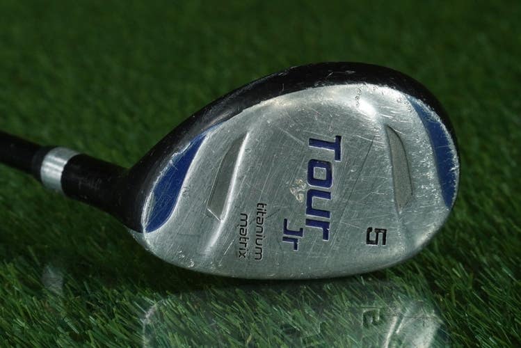 TOUR JR TITANIUM MATRIX 5 HYBRID IRON 5H 31" GRAPHITE BLUE JUNIOR YOUTH RH