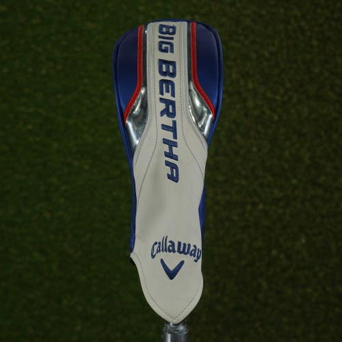 CALLAWAY BIG BERTHA HYBRID HEADCOVER WHITE / BLUE / RED ~ L@@K!!