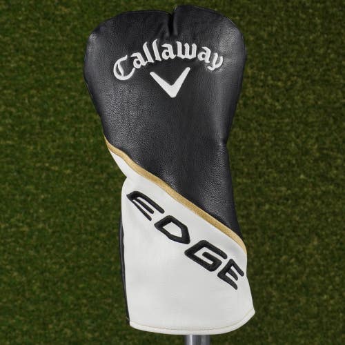 CALLAWAY EDGE DRIVER HEADCOVER BLACK / WHITE ~ L@@K!!