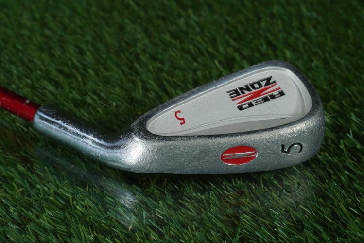 MERCHANTS OF GOLF RED ZONE 5 IRON 28" Z GRAPHITE RED JUNIOR JR. YOUTH RH ~ L@@K!