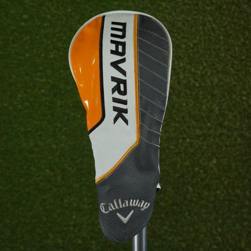 CALLAWAY MAVRIK DRIVER HEADCOVER WHITE / GRAY / ORANGE ~ L@@K!!