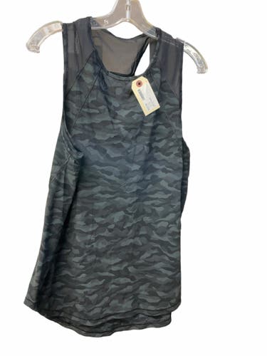Lululemon Camo Mesh Racerback Tank Top Size 12