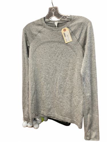 Lululemon Swiftly Tech Long Sleeve Shirt Size 8 Grey