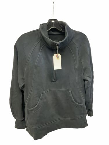 Lululemon Scuba Oversized Funnel Neck Half-Zip XS/S Black