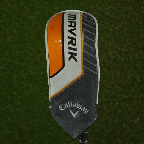 CALLAWAY MAVRIK FAIRWAY WOOD HEADCOVER GRAY / WHITE / ORANGE ~ L@@K!!