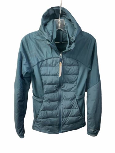 Lululemon Down For It All Jacket Size 8 Green