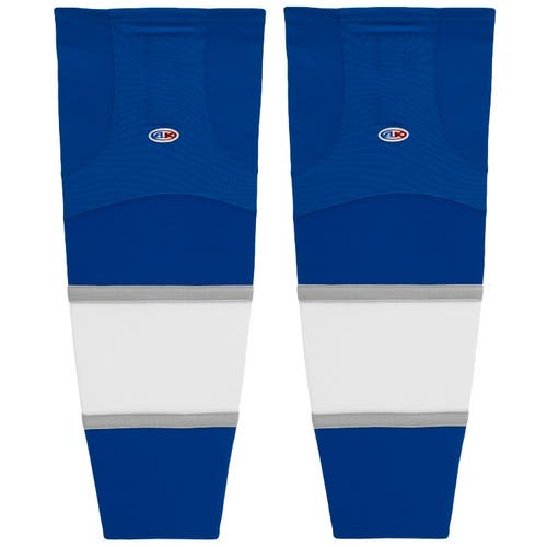 Athletic Knit HS2100-403 2016 Toronto 3rd Royal Cut&Sew Mesh Hockey Socks - Senior 30"