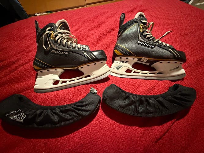 2012 Bauer Supreme One.8 Hockey Skates Regular Width 8 (Used)