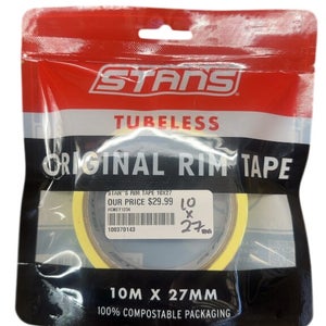 Stan's Original Tubeless Rim Tape New 10m x 27mm