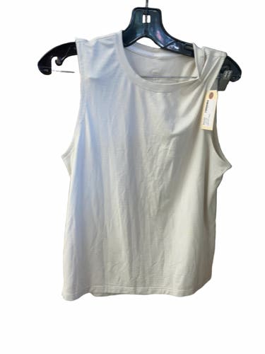 Lululemon Women's Muscle Tank Top Size 10 White