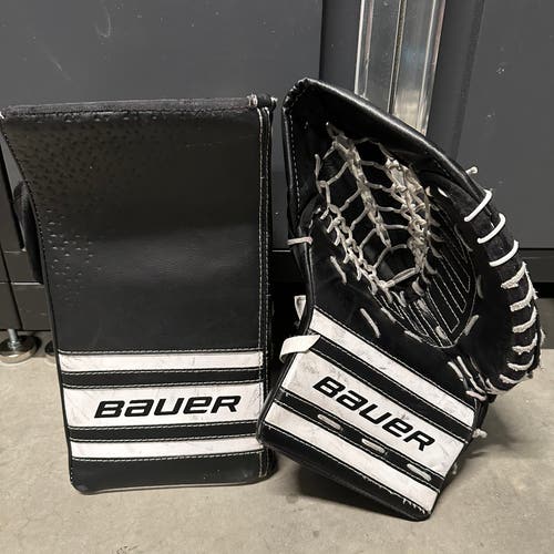 Bauer GSX Regular Glove & Blocker (Used)