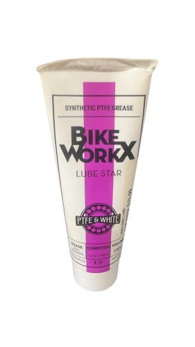 Bike Workx Lube Star Synthetic PTFE Grease New 100g