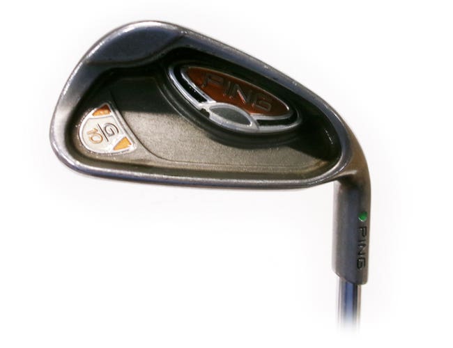 Ping G10 Single 7 Iron Green Dot Steel Ping AWT Regular Flex