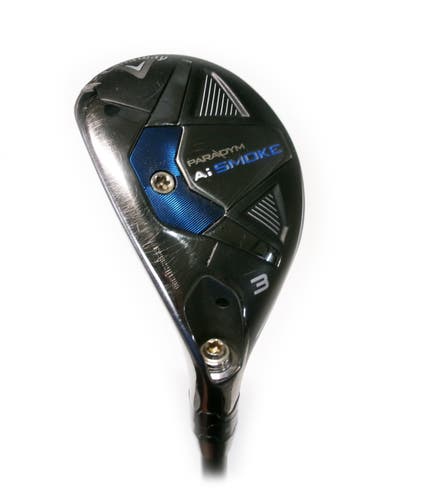 LH Callaway Paradym Ai Smoke 18* 3 Rescue/Hybrid Graphite Cypher Seventy 6.0