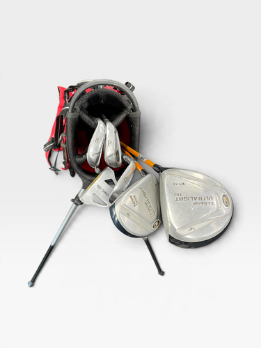 Used US Kids Golf 6-Piece Junior Set RH Red 11735-S000370747