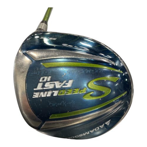 Used Adams Speedline Fast 10 Driver 9.5 Right Hand Stiff Graphite 11735-S000370731
