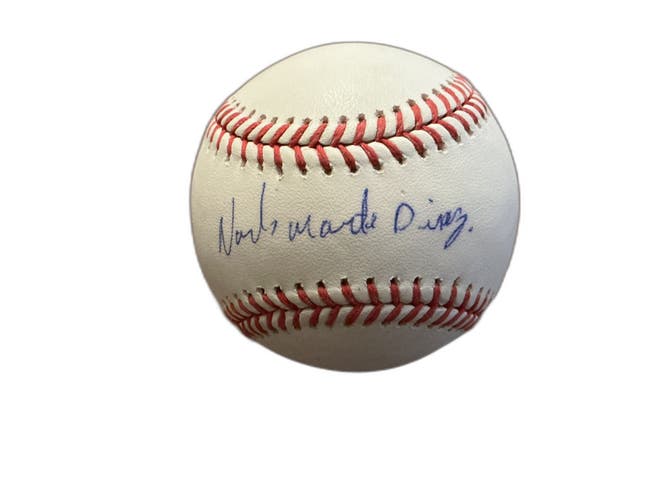 Noelvi Marte Diaz Autographed Signed OMLB Baseball Reds MLB JSA COA Full Name