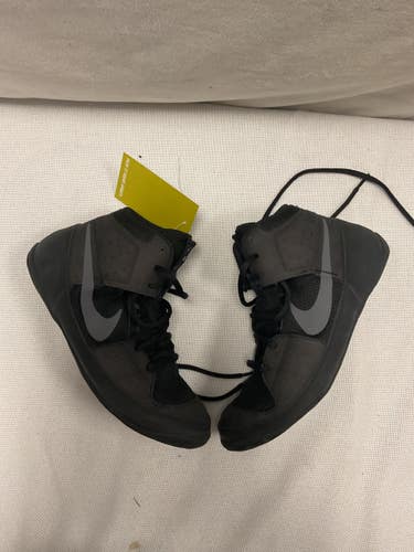 Used Nike Wrestling Shoes Black Senior 6.5 11490-S000278641
