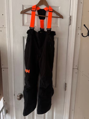 Black Size 10 Kids Unisex Helly Hansen Pants (Used)