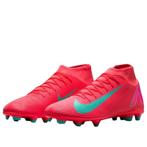 Nike Mercurial Superfly 10 Club FQ8314-800 Men's 10.5 Pink Soccer Cleats RET181