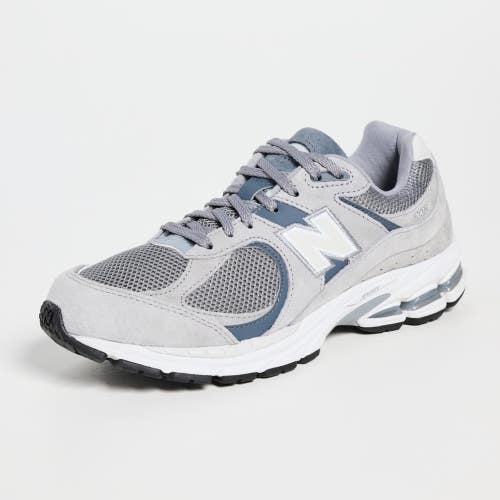 New Balance 2002R M2002RST Sneakers Men's 5.5 Gray Suede Lifestyle Shoes RET215