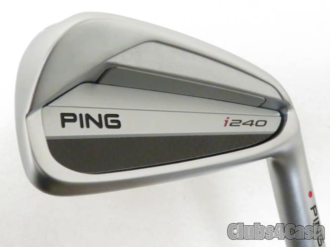 PING i240 Single 4-iron Red Dot KBS Tour 130 X-Flex +1/4" TALL  MINT