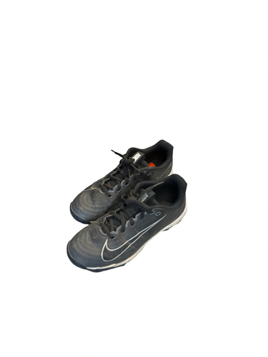 Used Nike BASEBALL CLEATS BB/SB Cleats Black Junior 04 11682-S000140985
